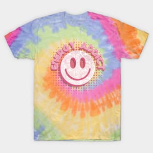 Energy Addict Smiley in Pink T-Shirt